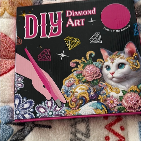 Other - DIY Diamond Art Kit - Pink and Black